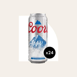 24 x Coors 4% 500ml Cans