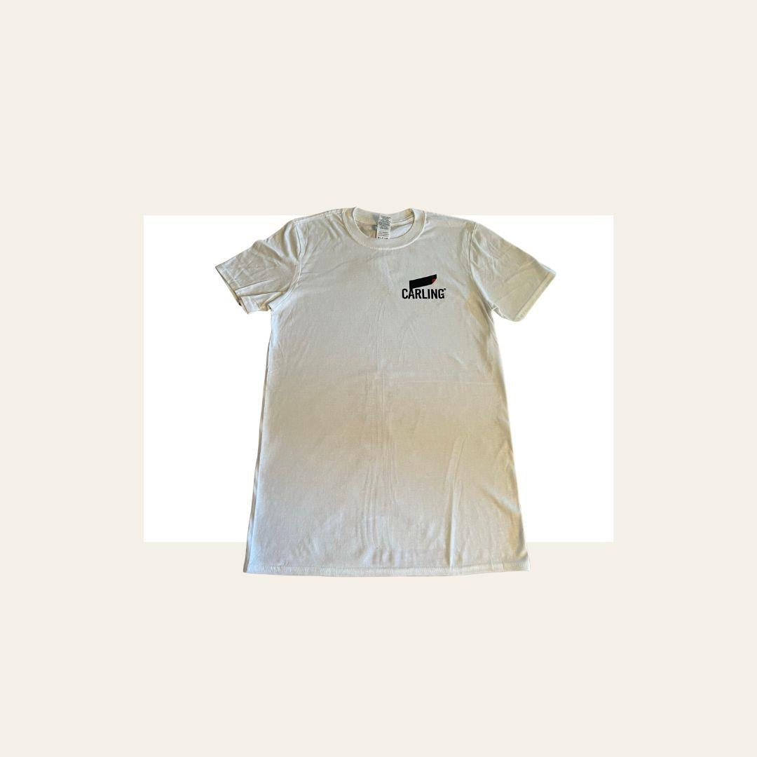 Carling White T-shirt Small