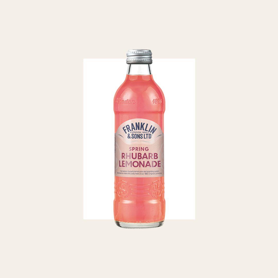 12 x Franklin Spring Rhubarb Lemonade 275ml Bottles