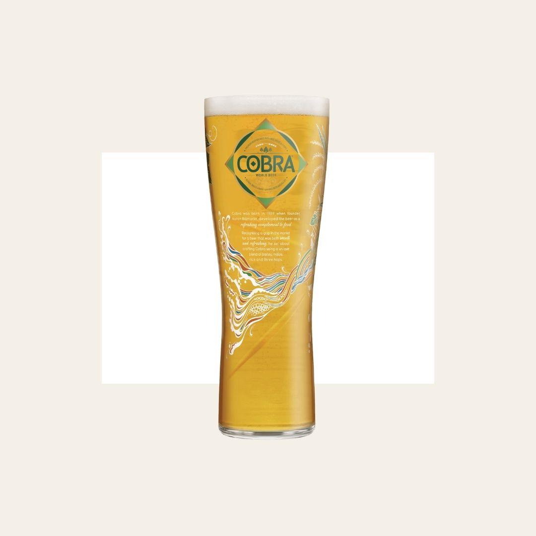 Cobra Story Pint Glass