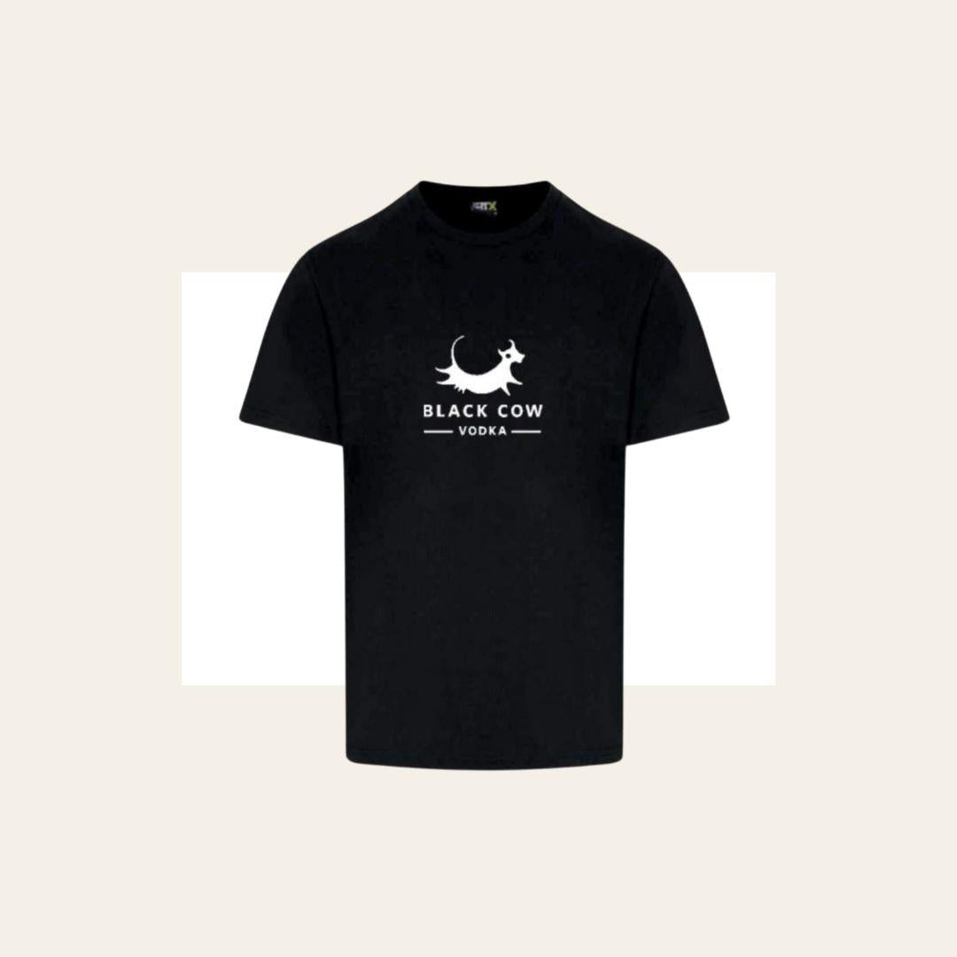 Black Cow Black T-Shirt Medium