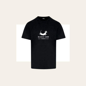 Black Cow Black T-Shirt Small