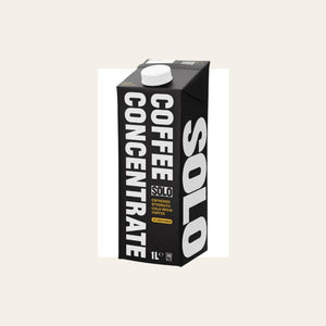 SOLO Cold Brew Coffee Concentrate 1L Tetra Pack