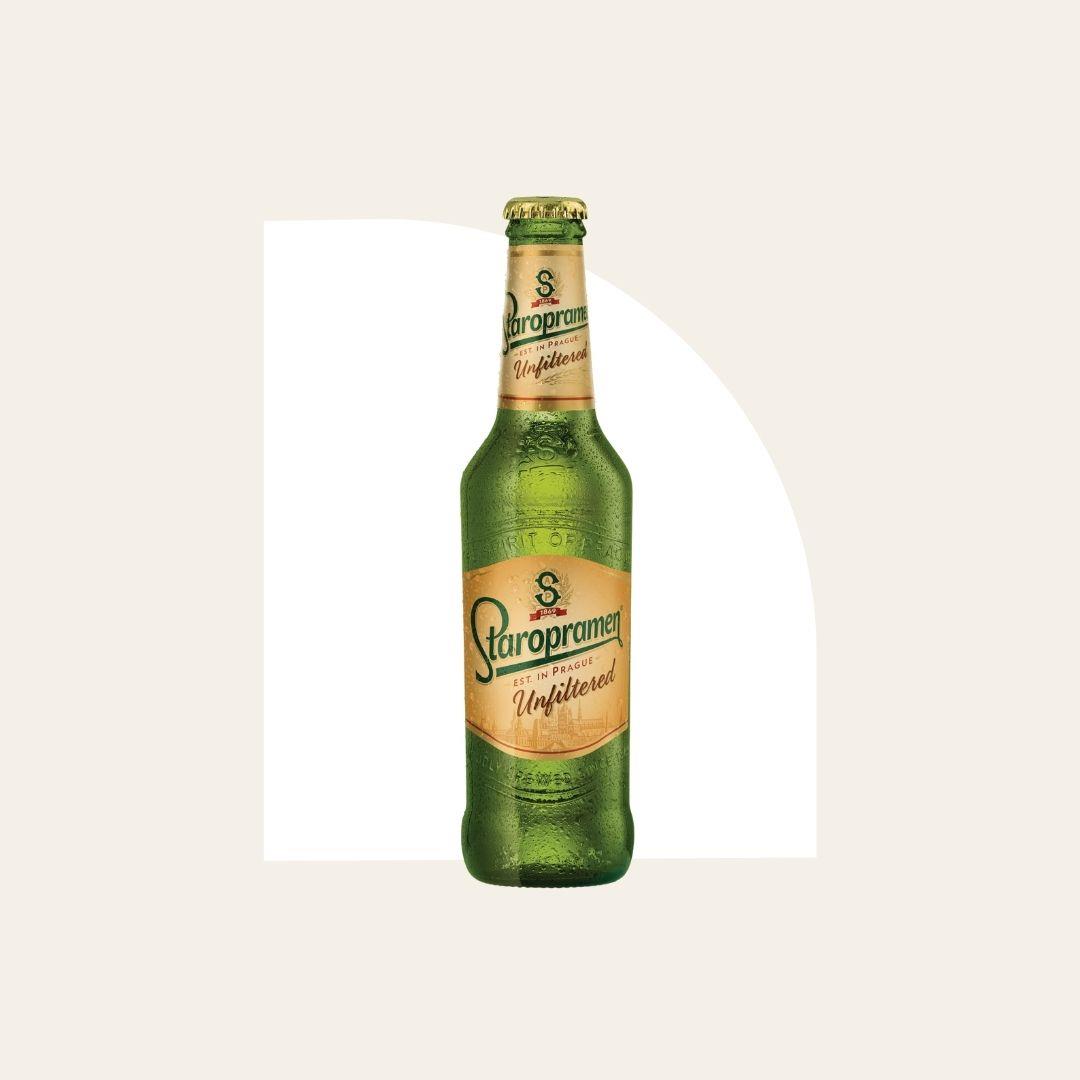 20 x Staropramen Unfiltered Pilsner 500ml Bottles