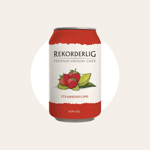 Rekorderlig Strawberry & Lime 10 x 330ml CAN BBD: 17/07/25