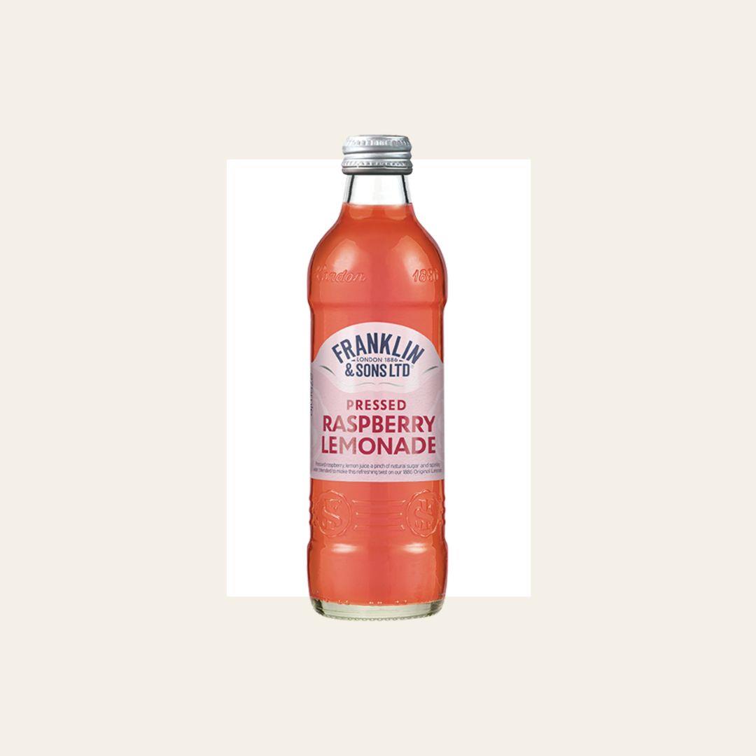 12 x Franklin Pressed Raspberry Lemonade 275ml Bottles