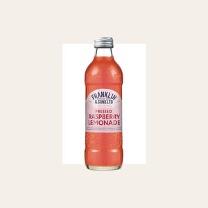 12 x Franklin Pressed Raspberry Lemonade 275ml Bottles