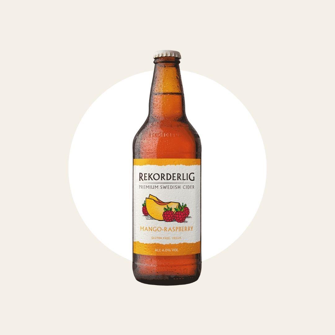 15 x Rekorderlig Mango Raspberry Cider 500ml Bottle