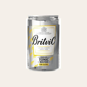 24 x Britvic Light Tonic Water 150ml Can