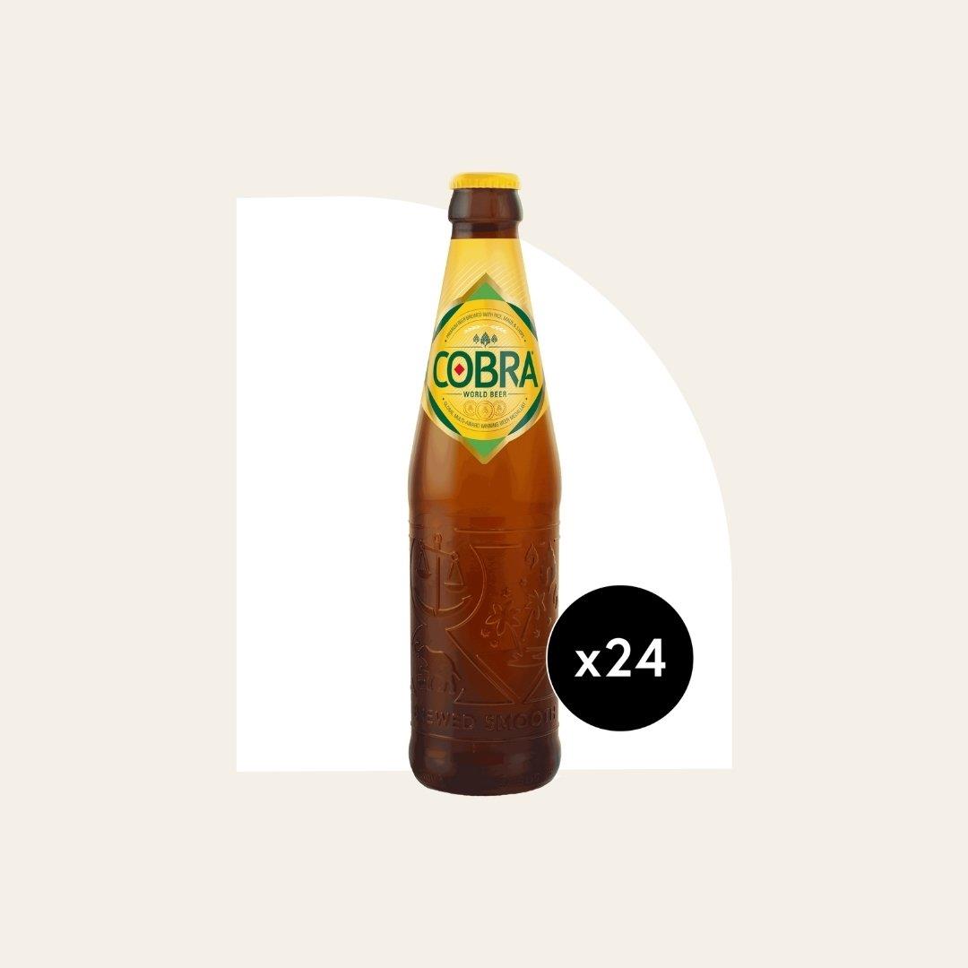 24 x Cobra Premium Beer 330ml Bottle