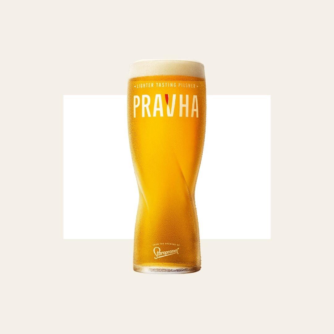 Pravha Half Pint Glass