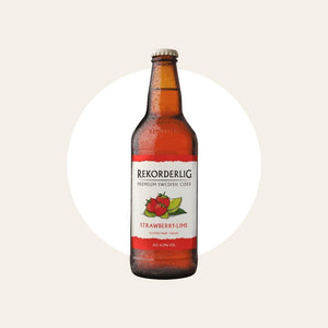 15 x Rekorderlig Strawberry Lime Cider 500ml Bottle