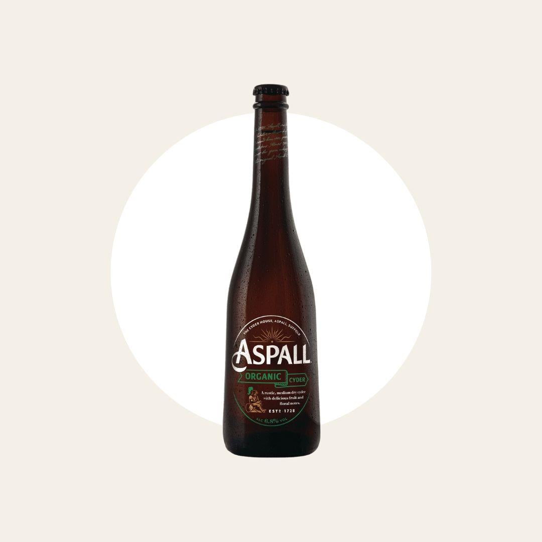 12 x Aspall Organic Cyder 500ml Bottles