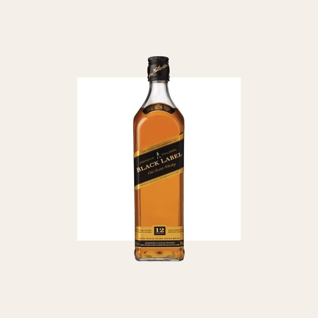 Johnnie Walker Black Label 12 Year Old Blended Scotch Whisky 700ml Bottle