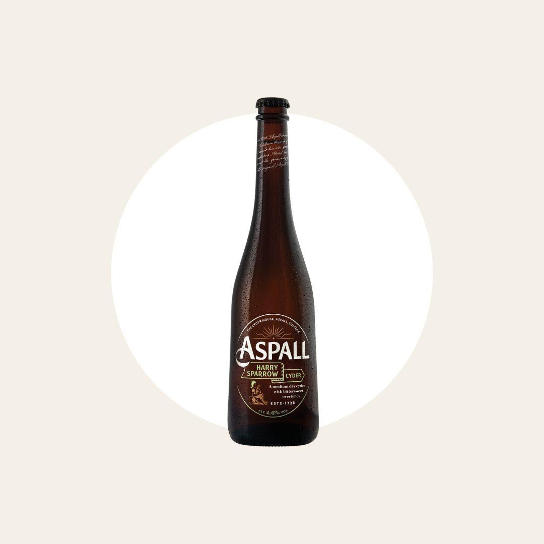 6 x Aspall Harry Sparrow Cyder 500ml Bottles