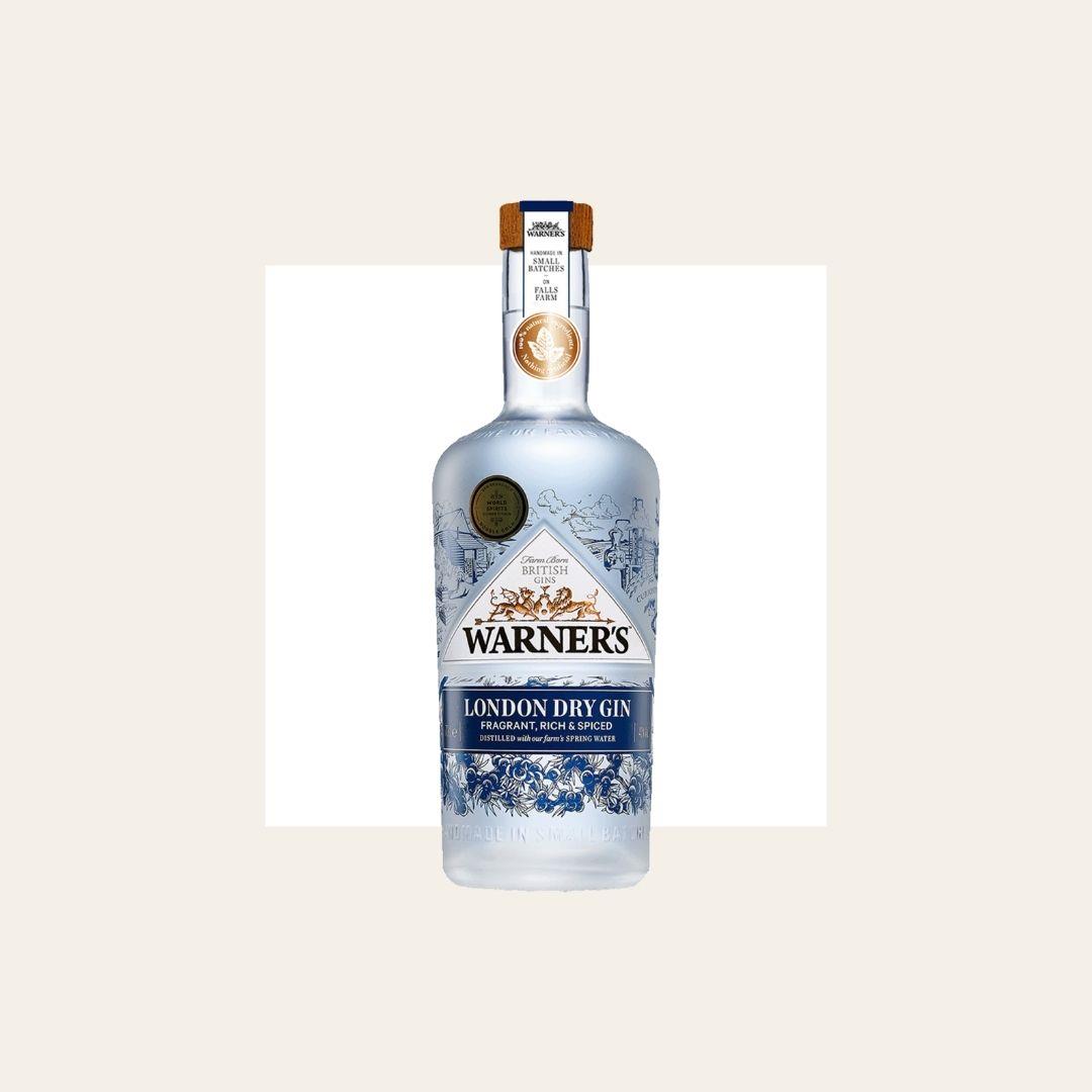 Warner's London Dry Gin 700ml Bottle