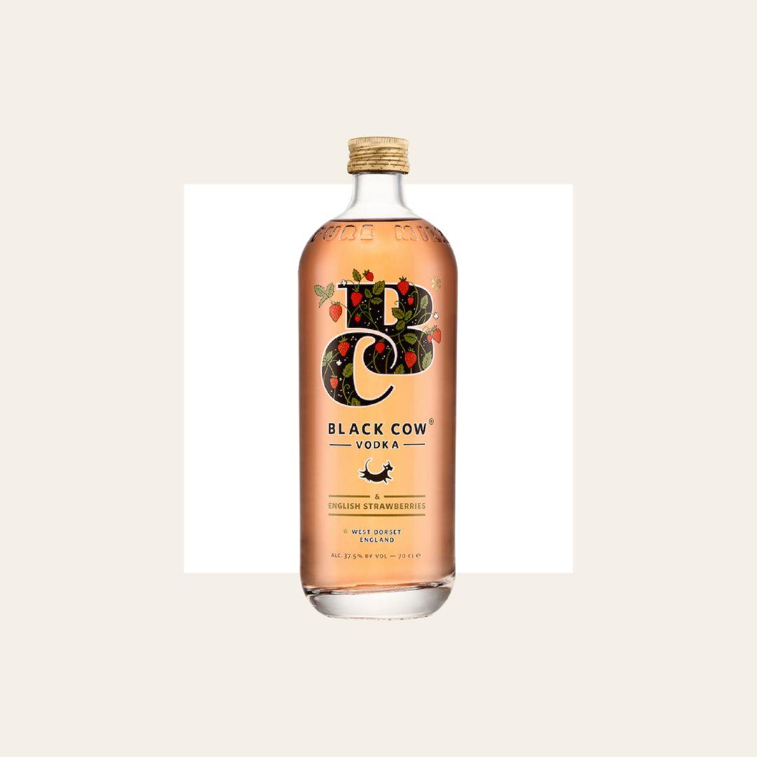 Black Cow & English Strawberries 70cl Bottle