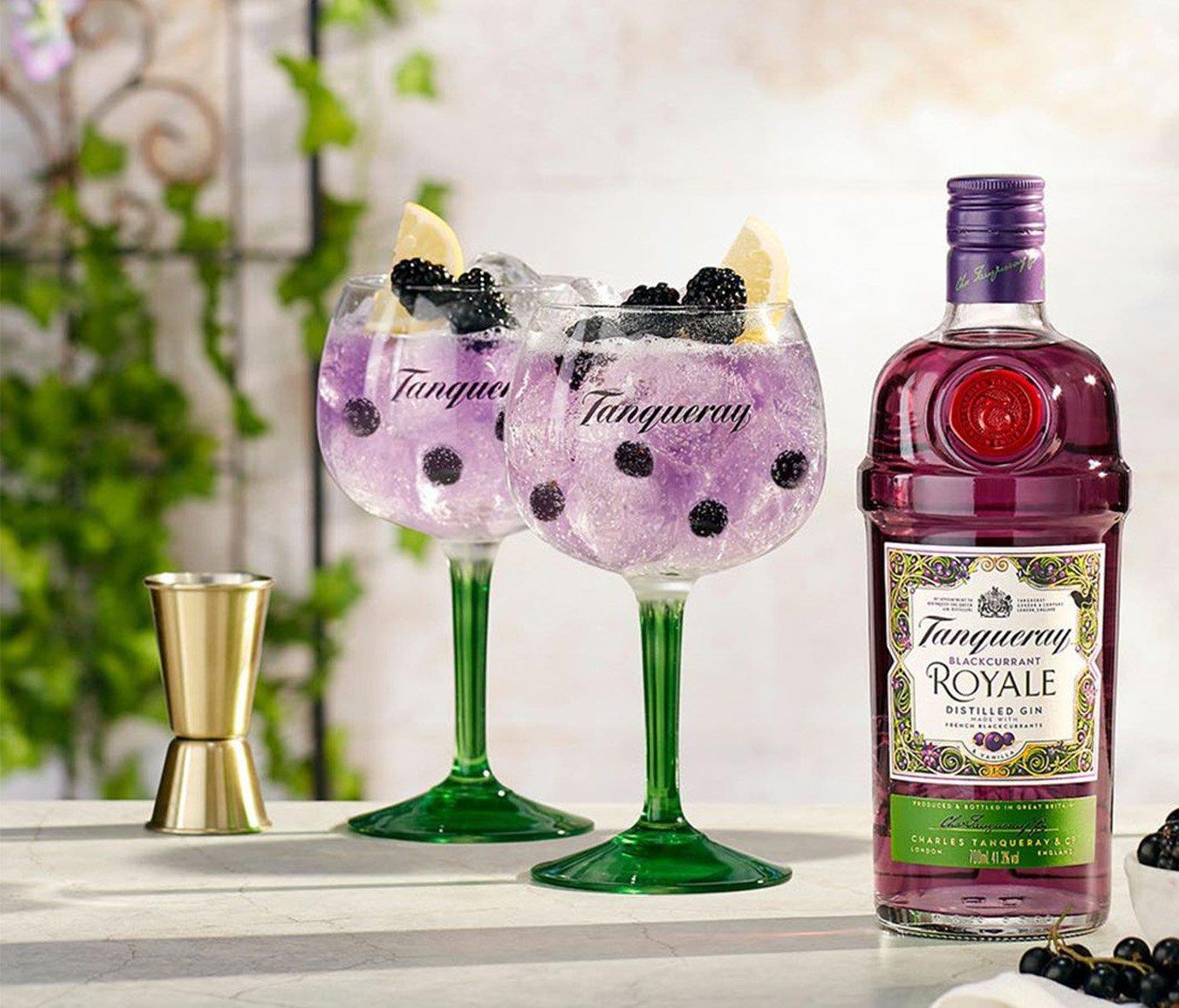 Tanqueray Blackcurrant Royale Gin 70oml Bottle