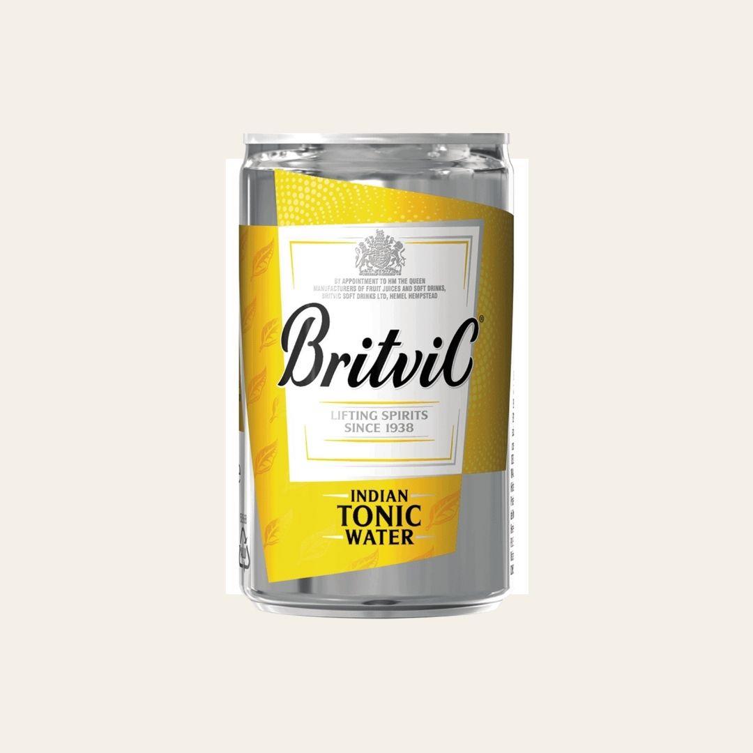 24 x Britvic Tonic Water 150ml Can