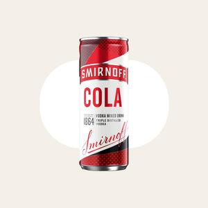 Smirnoff & Cola 12 x 250ml Cans