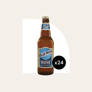 24 x Blue Moon Belgian White 330ml Bottle