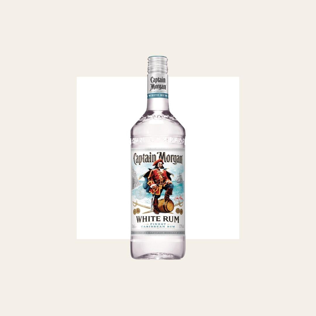 Captain Morgans White Rum 700ml Bottle