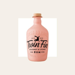 Twin Fin Coconut & Lychee Rum Bottle