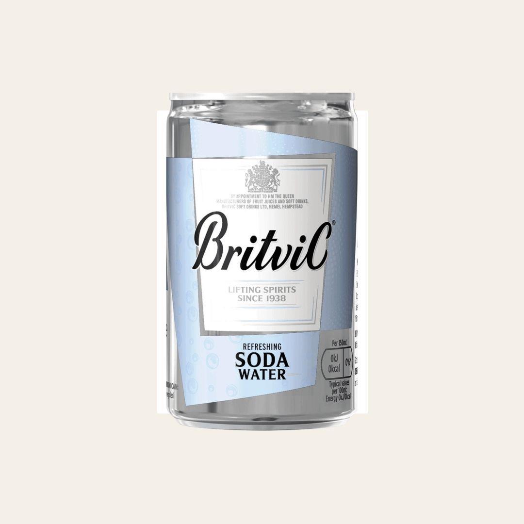 Britvic Soda Water Can