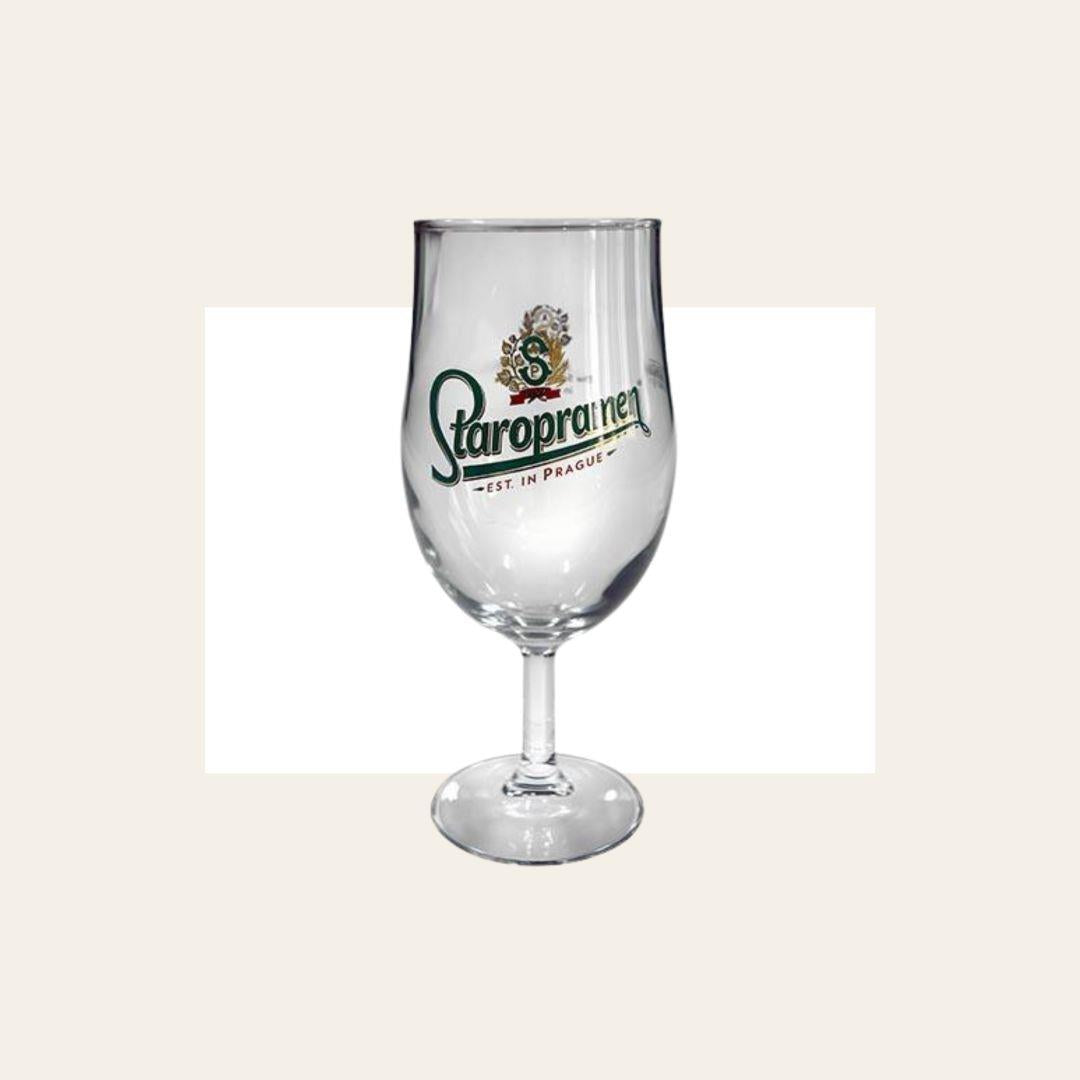 Staropramen Stemmed Pint Glass