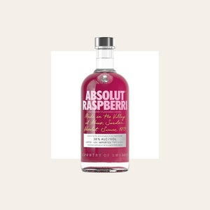 Absolut Raspberri Vodka Bottle