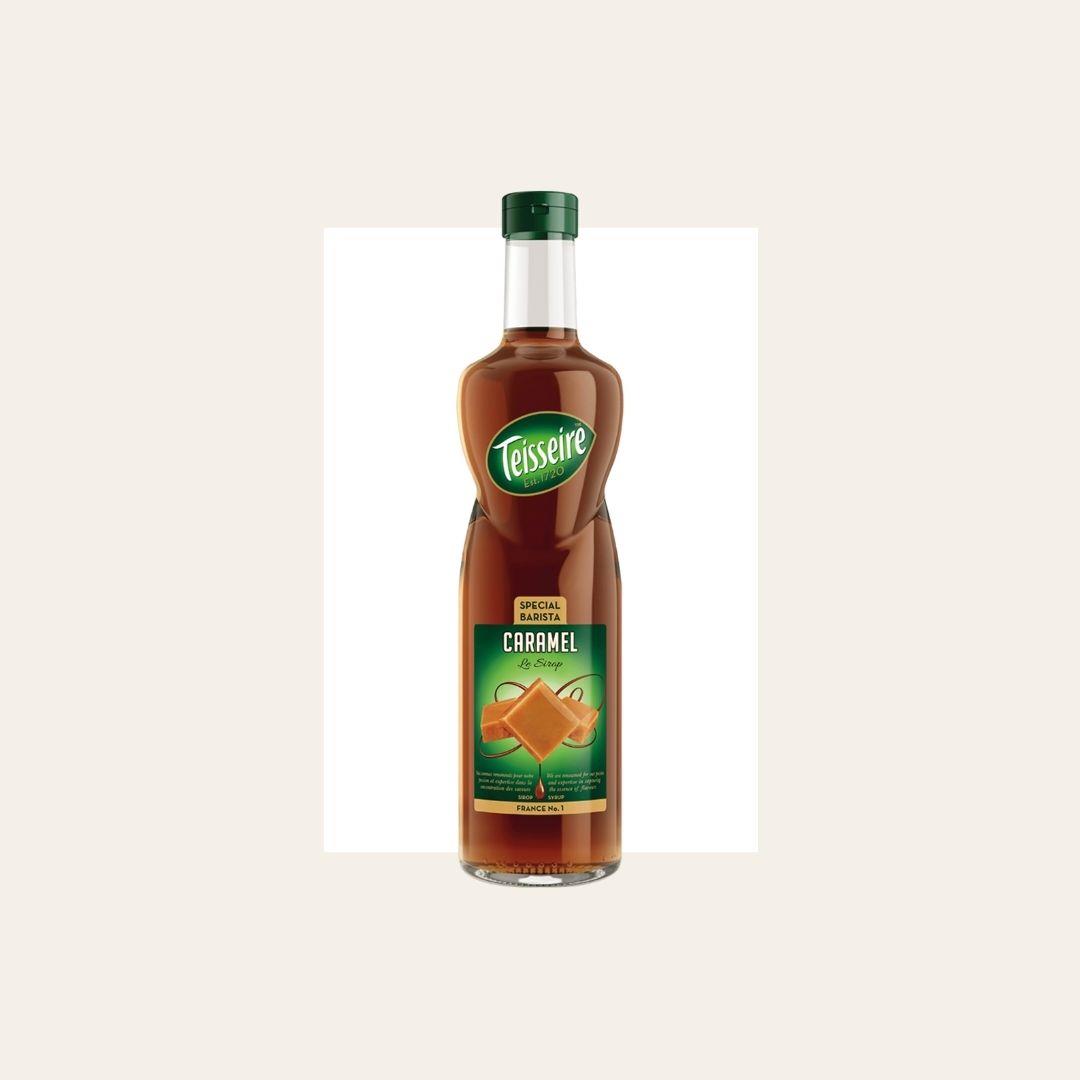 Teisseire Caramel Syrup Bottle